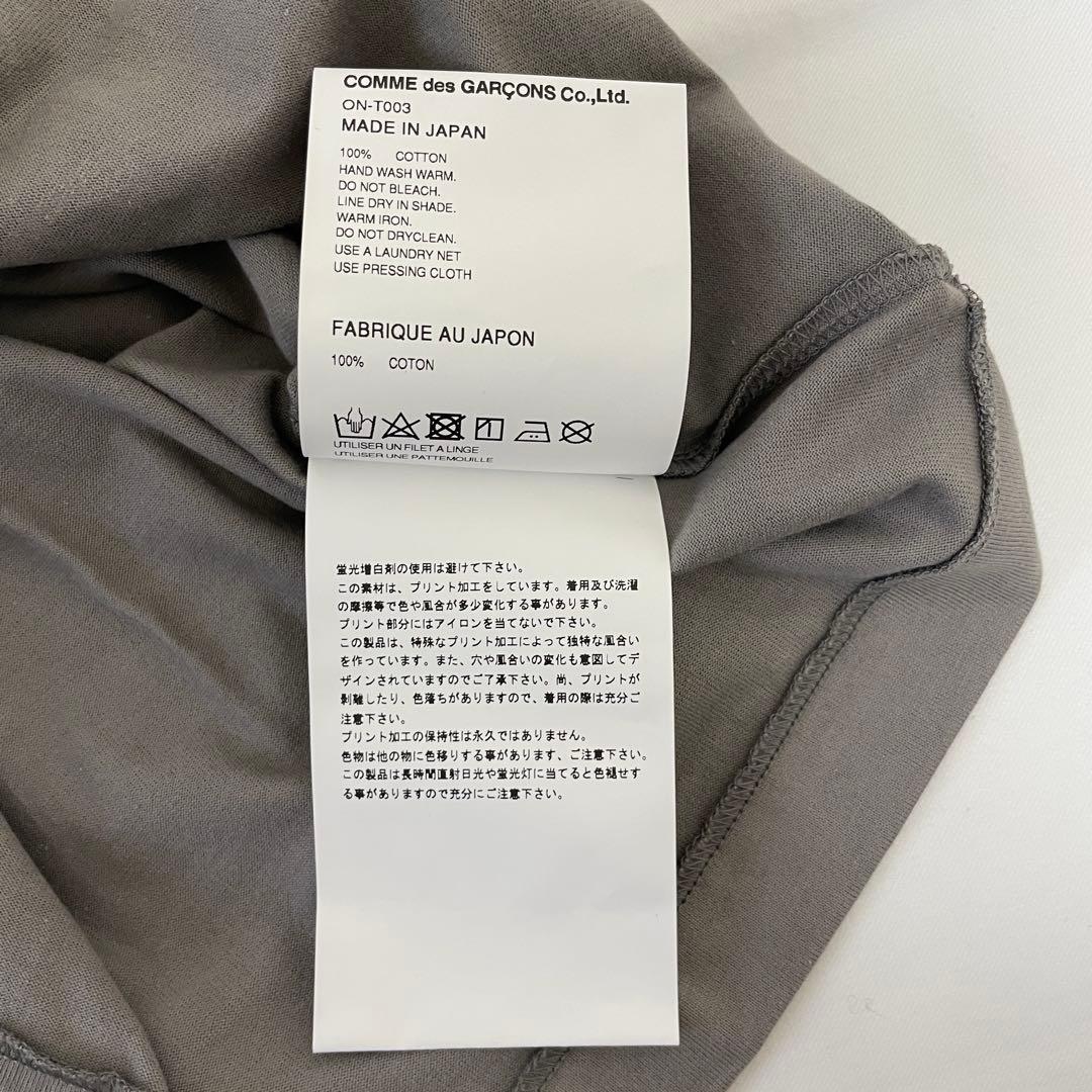 コム デ ギャルソン クリストファー ネメス Tシャツ コム デ ギャルソン クリストファー ネメス Tシャツ