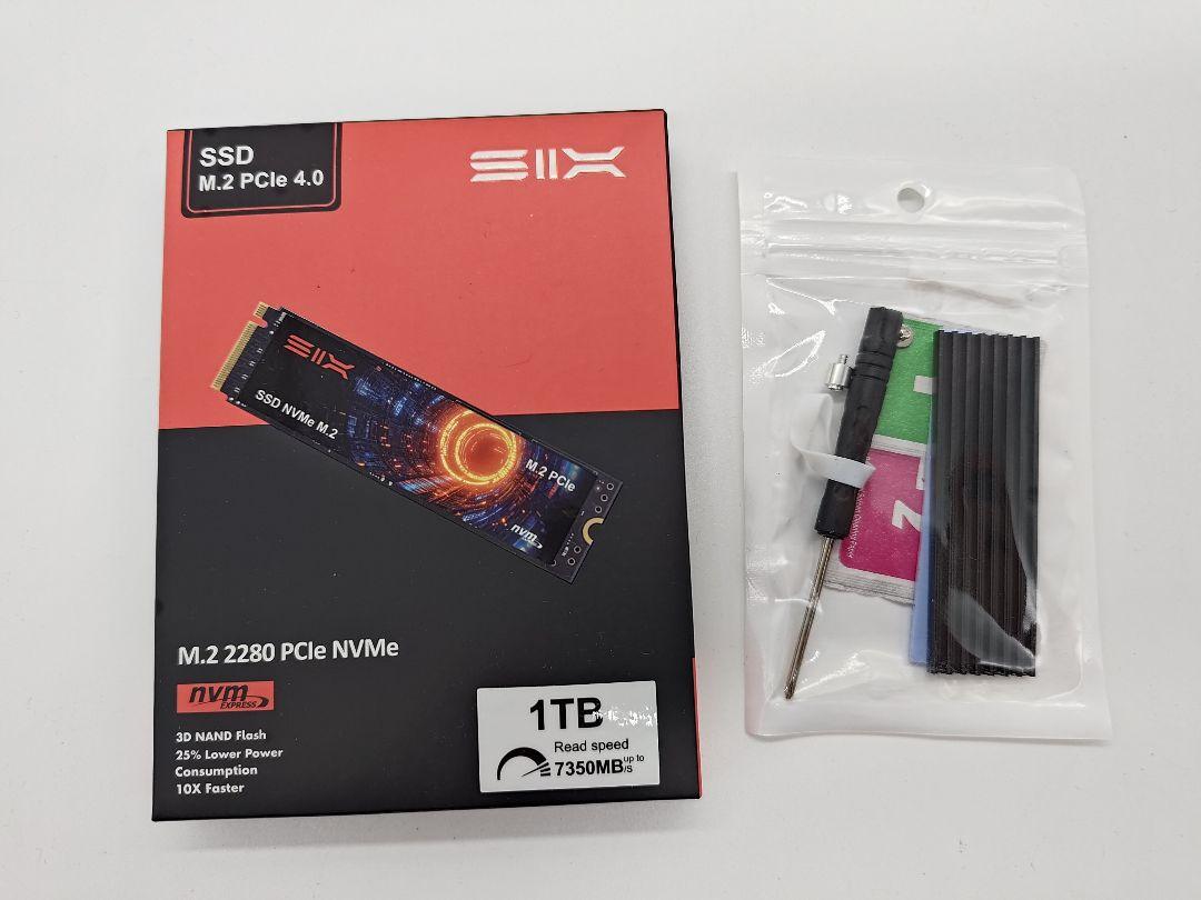 【新品未開封】SIX X7400 SSD 2TB Read: 7350 MB/s 新品未開封】SIX X7400 SSD 2TB Read: 7350 MB/s 内蔵型SSD