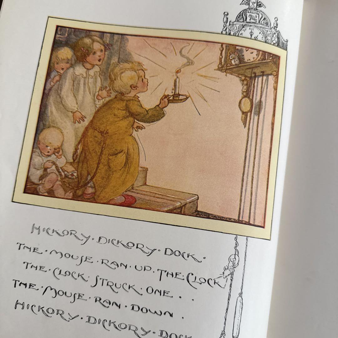 1930年アンティーク美しい挿絵の絵本 洋書イギリス児童書