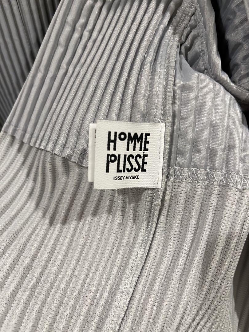 HOMME PLISSE オムプリッセイッセイミヤケ ノーカラージャケット