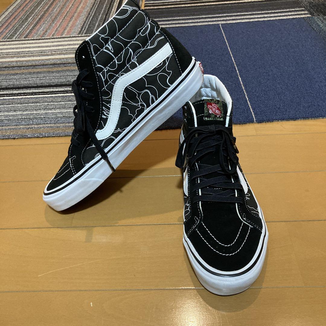 VANS A BATHING APE BAPE SK8-Hi 38DX カモ