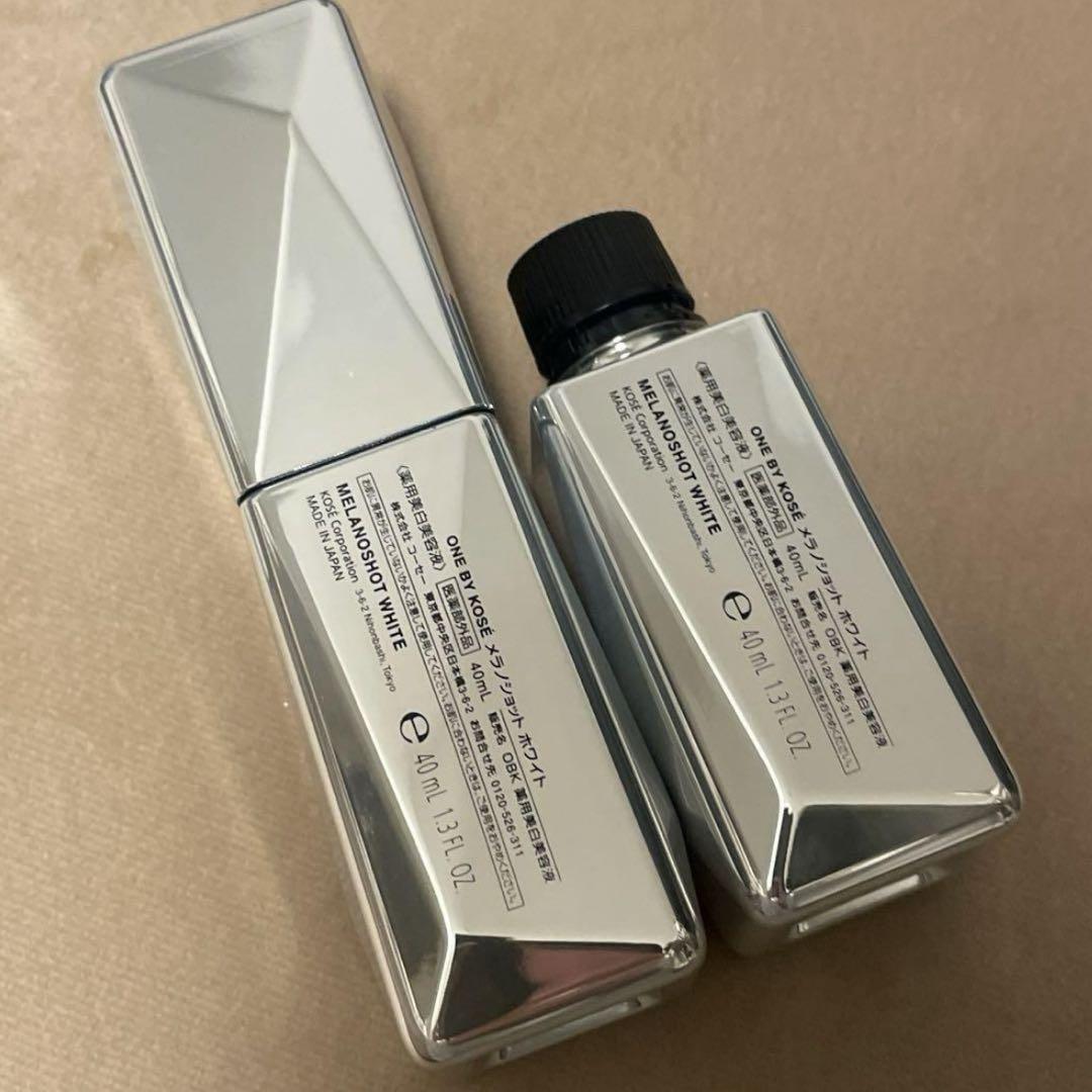 コーセー　 メラノショット ホワイト 40ml 美容液　本体　レフィル　セット Amazon | コーセー ワンバイコーセー ONE BY KOSE メラノ