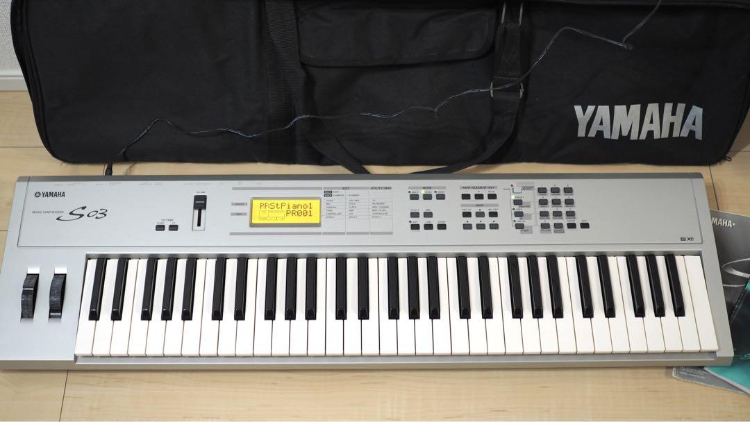 YAMAHA シンセサイザー S03 シルバー - 鍵盤楽器ベストセラー 商品
