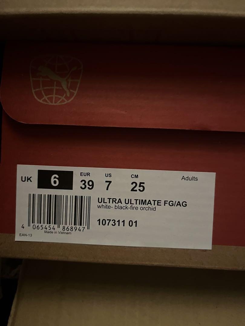 シューズ PUMA ULTRA ULTIMATE FG/AG 39