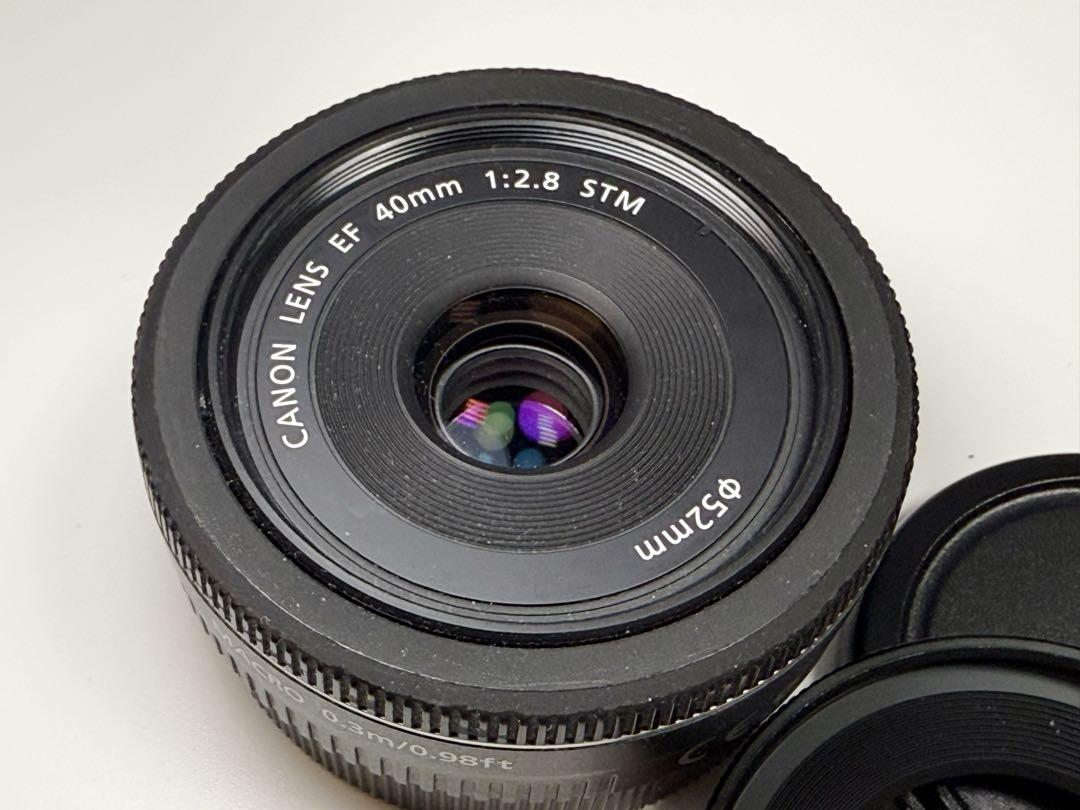 【美品】Canon EFレンズ　EF40mm F2.8 STM