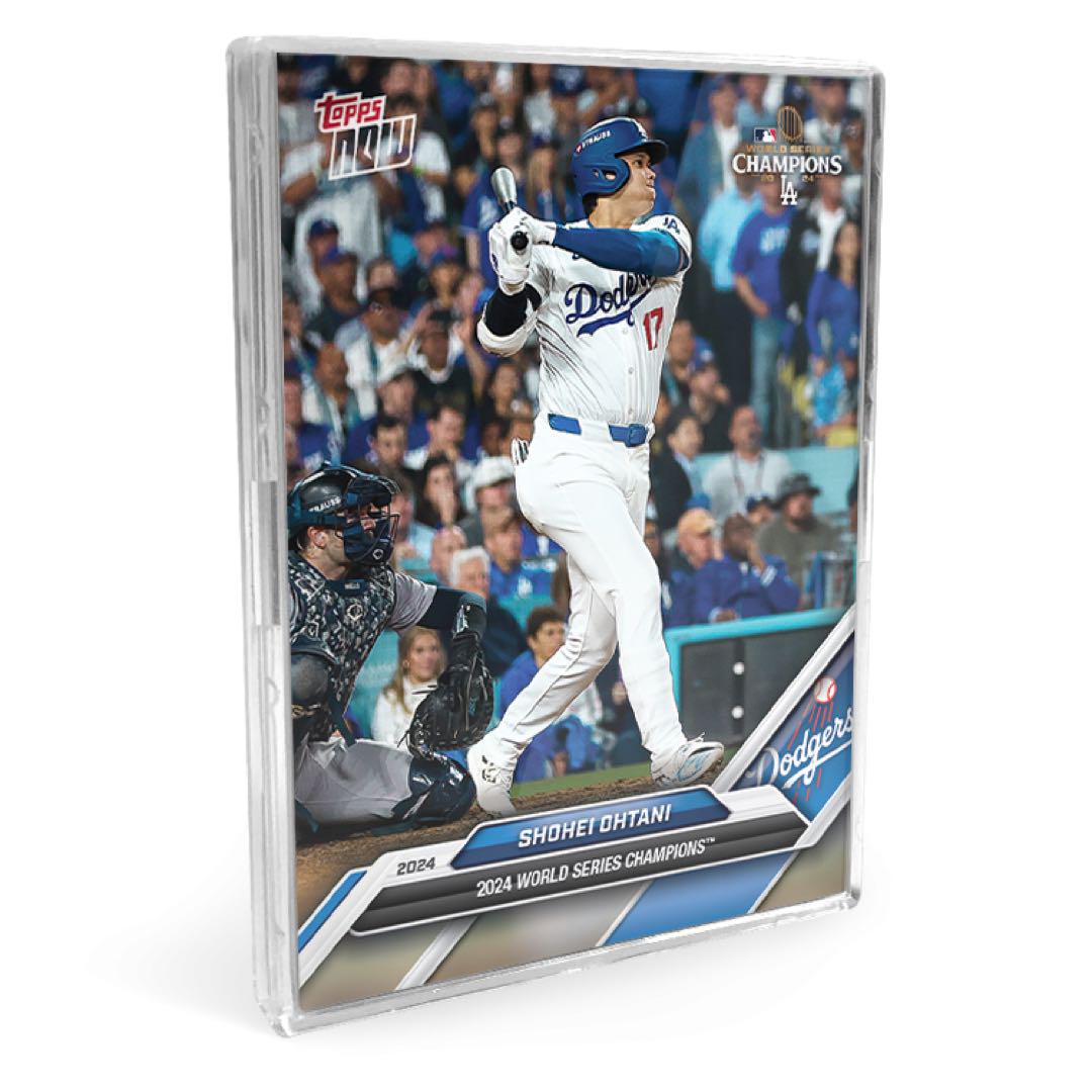 Topps now ワールドシーズンチャンピオン 15枚 新品未開封 大谷翔平