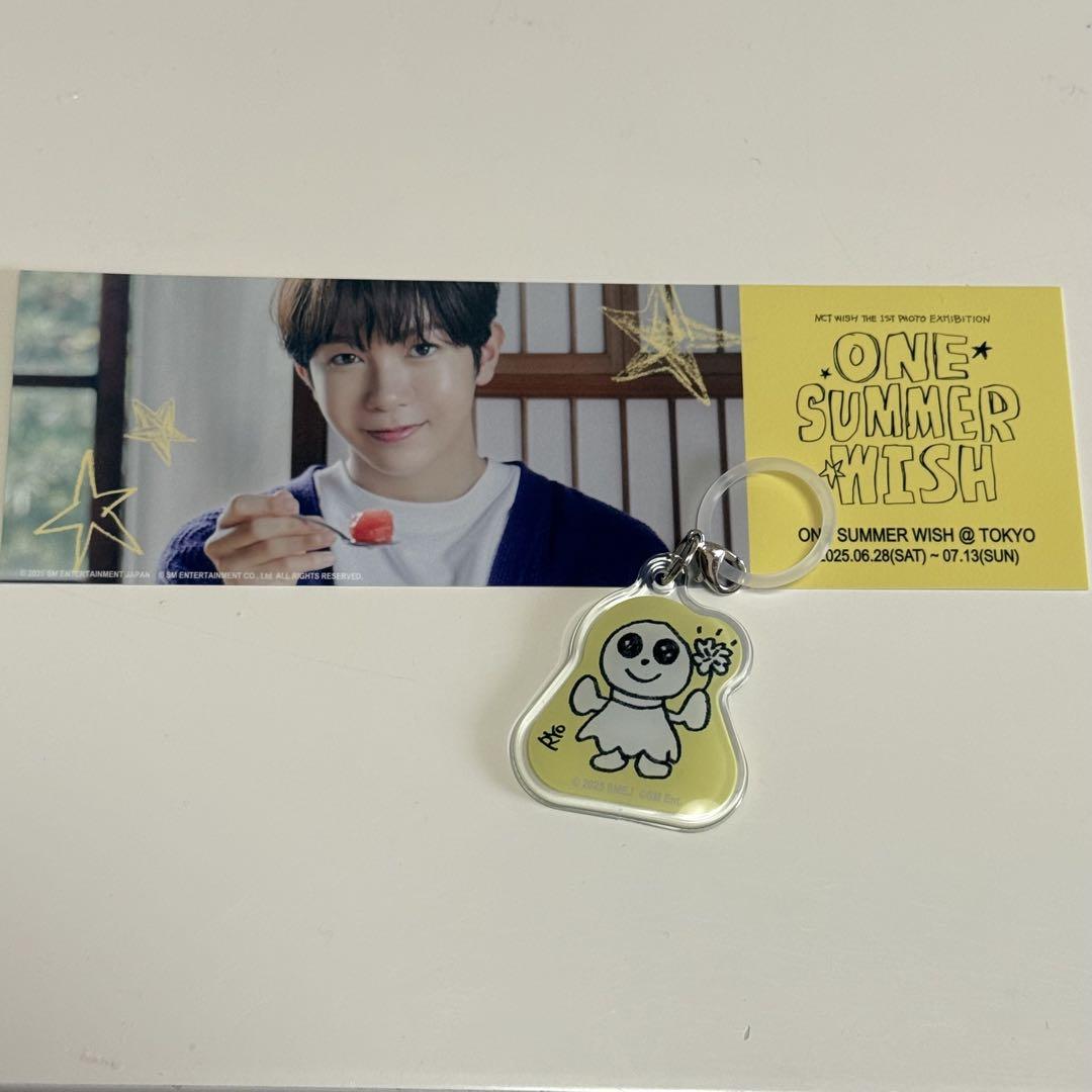 nct wish one summer 展示会 キーリング リョウ トレカ - メルカリ