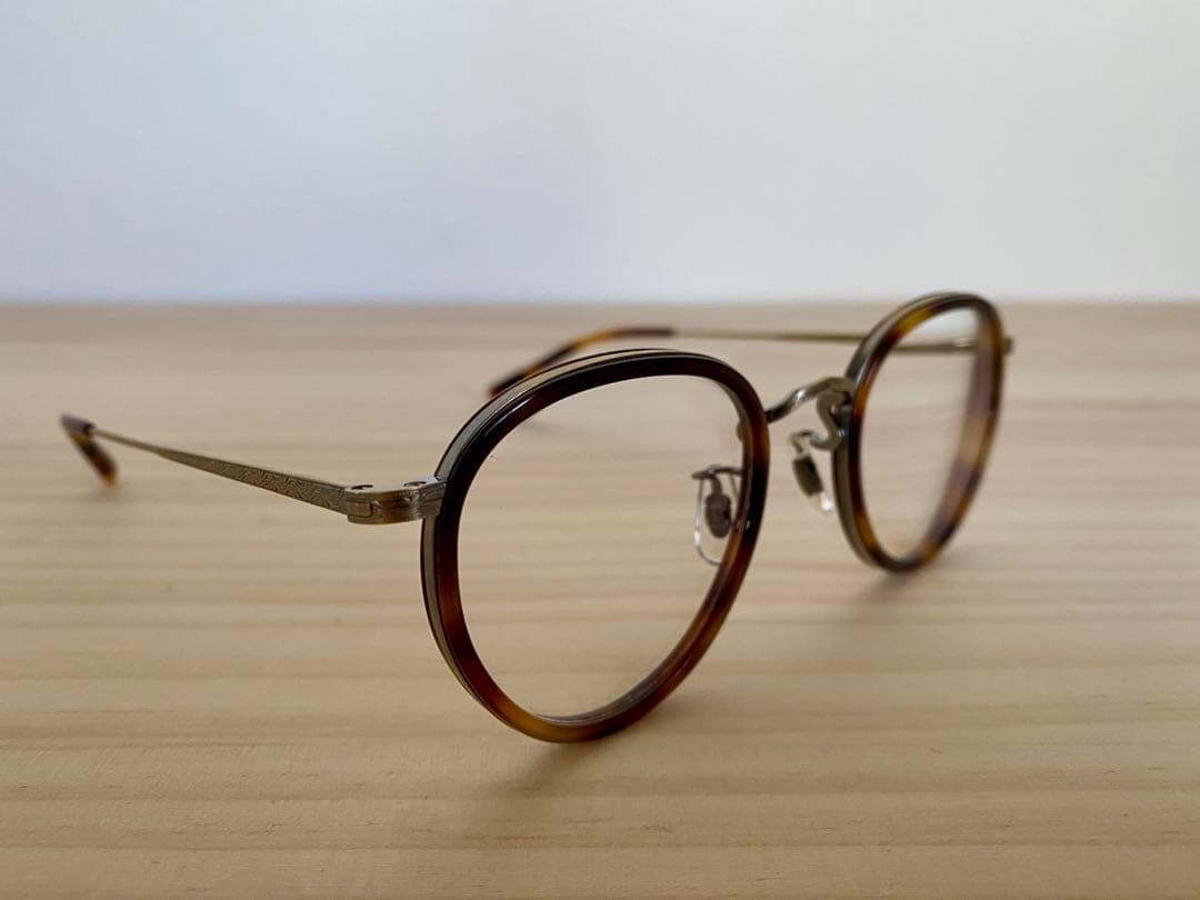 オリバーピープルズ MP-2 雅 べっ甲調 ボストン メガネ 定3.9万OLIVER PEOPLES WWW_SMP1DAWEKUDUS_SCH_ID