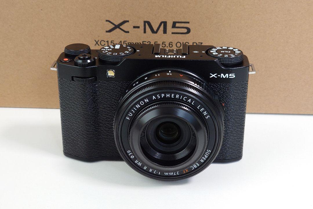 Fujifilm X-M5 レンズキット + XF27mmF2.8 R WR デジタルカメラ