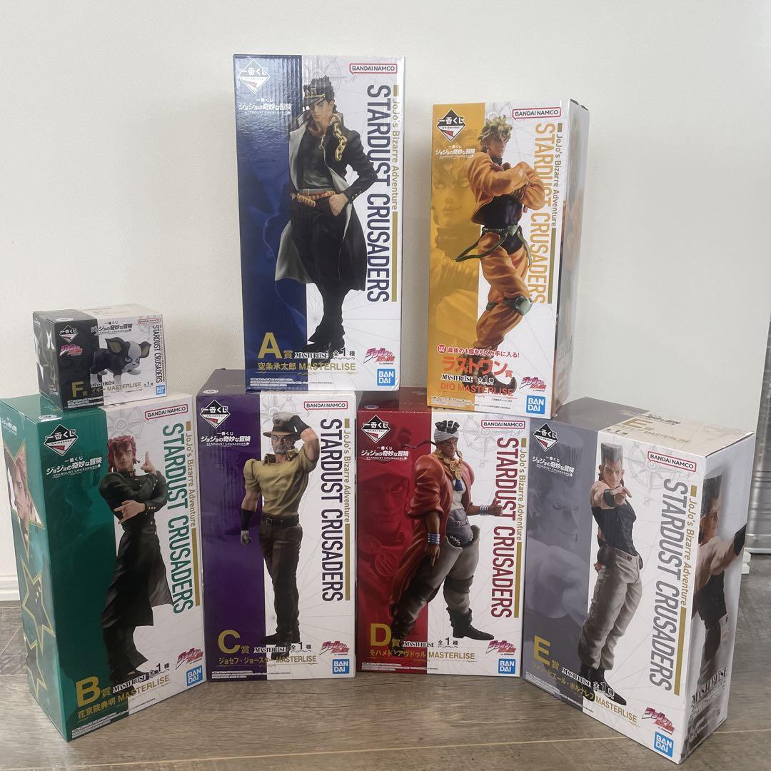 ジョジョの奇妙な冒険一番くじ　フィギュアフルセット