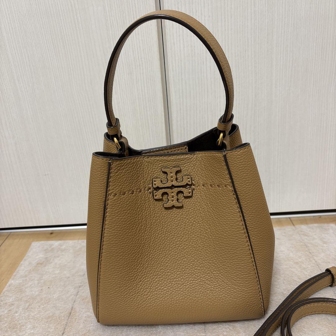 Tory Burch ベージュショルダーバッグ＋オマケ