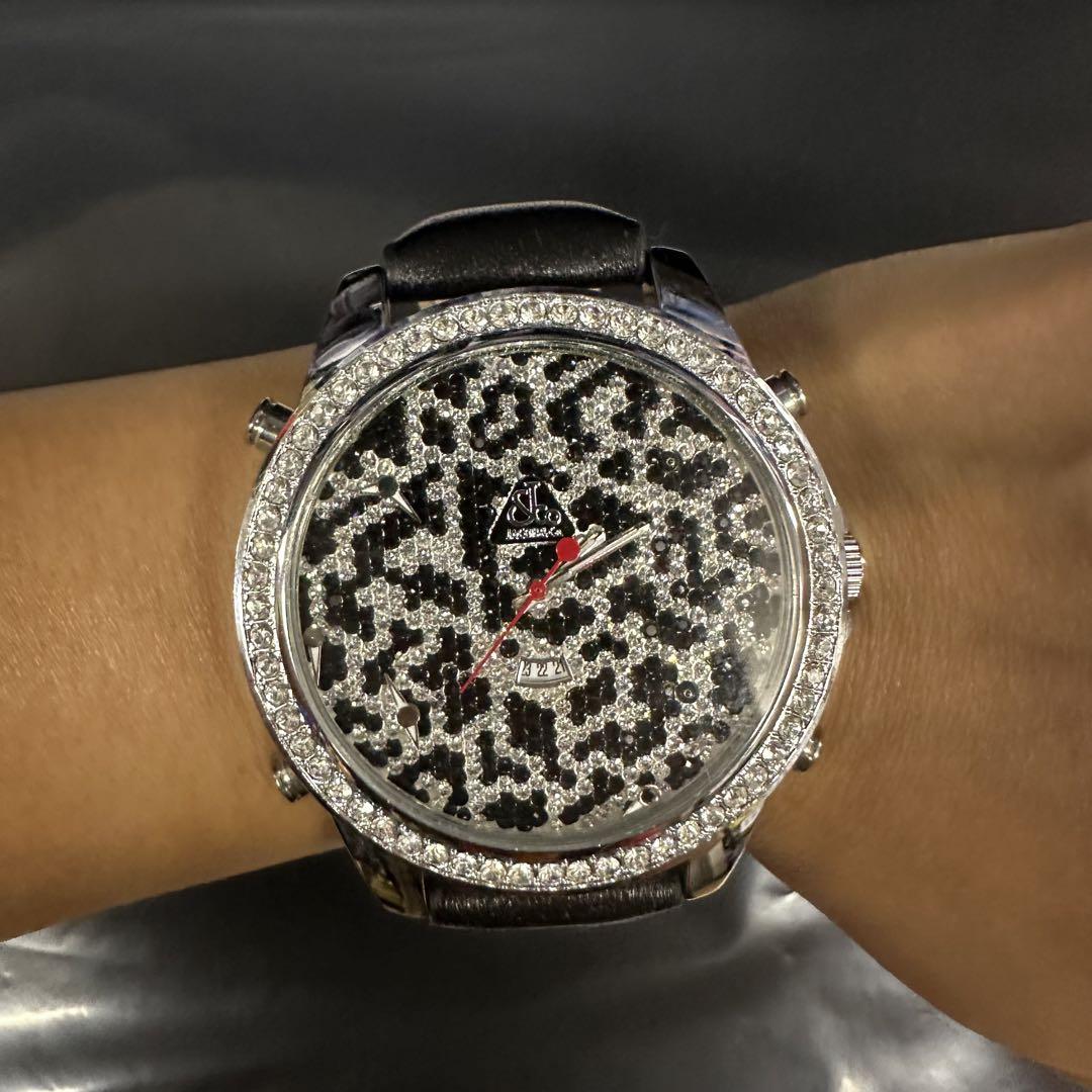 【新品SALE】Bling Bling five time zone 時計