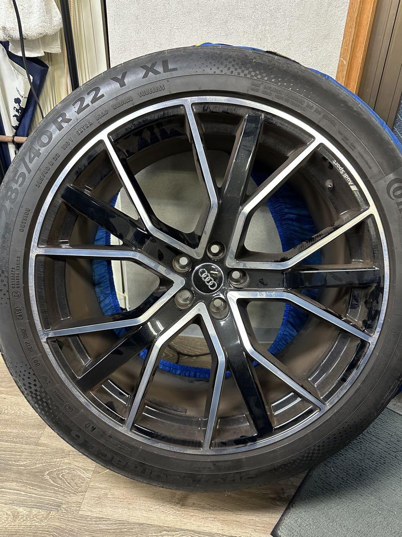 アウディ　Audi Q8 22インチホイールセット 285/40R22