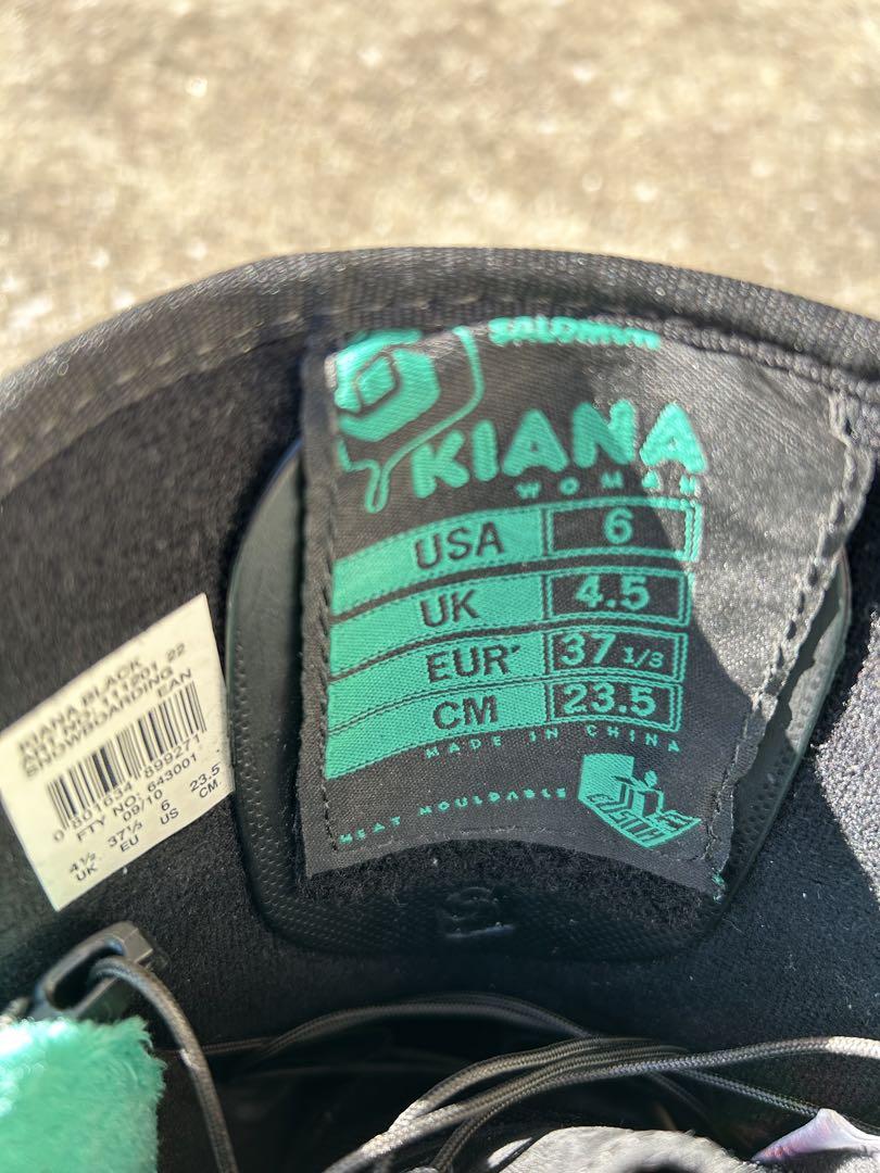 SALOMON Kiana 女性用スノーボードブーツ23.5cm