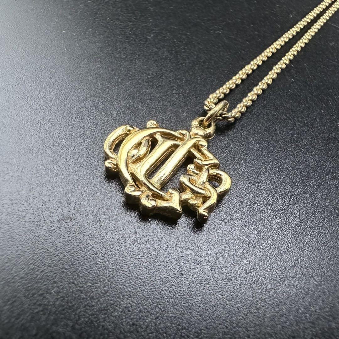 極美品✨ Dior ネックレス CD ロゴ 旧ロゴ 希少 刻印 042 - メルカリ