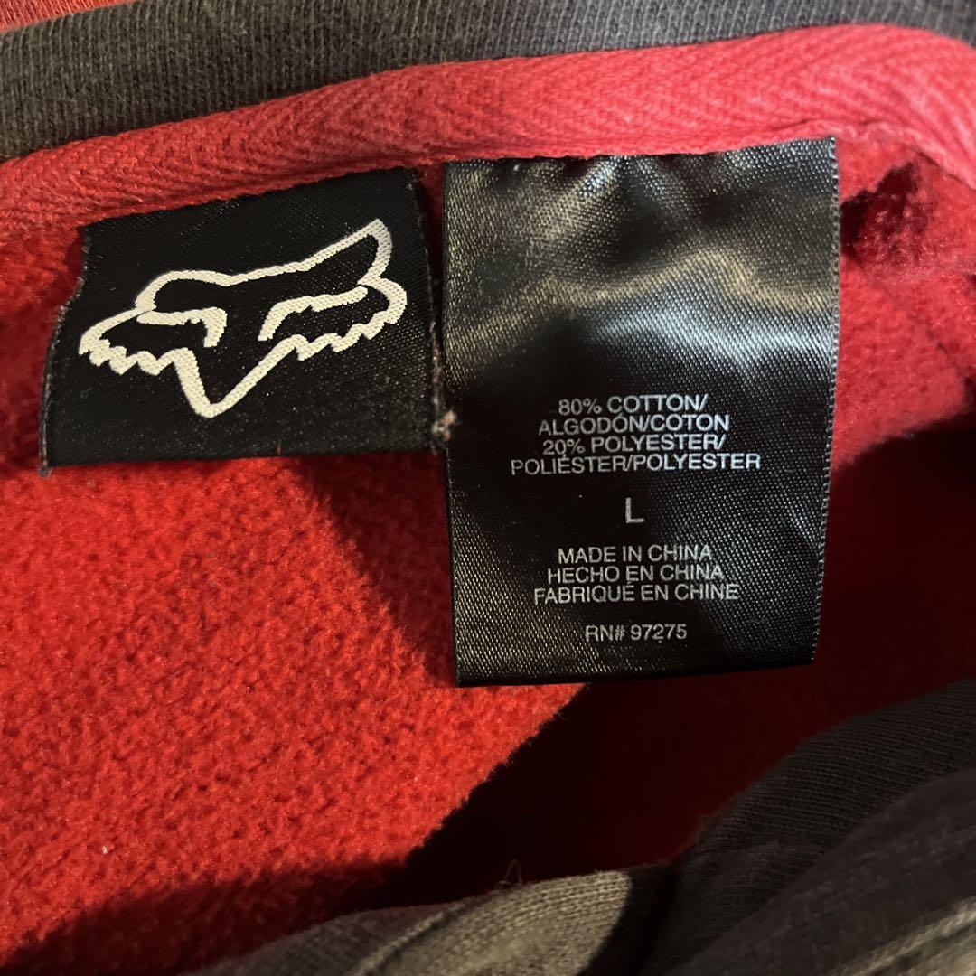 fox racing　hoodie  スウェット