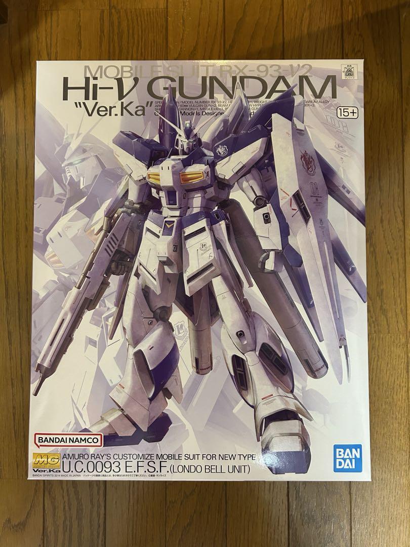MG 1/100 Hi-νガンダム ハイニューガンダム Ver.Ka 未組立品