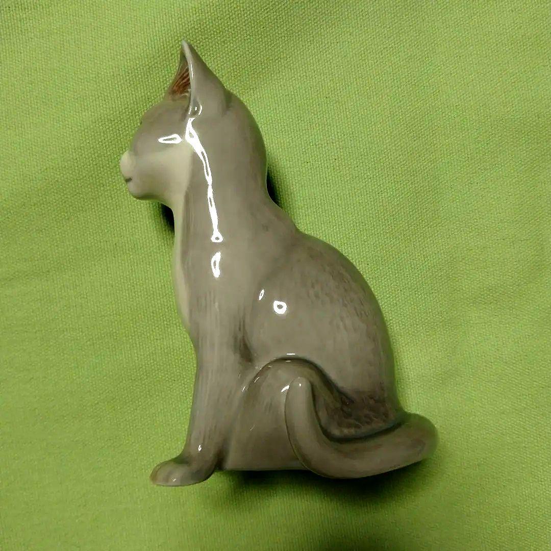 ロイヤルコペンハーゲン  猫  置物  フィギュリン #515