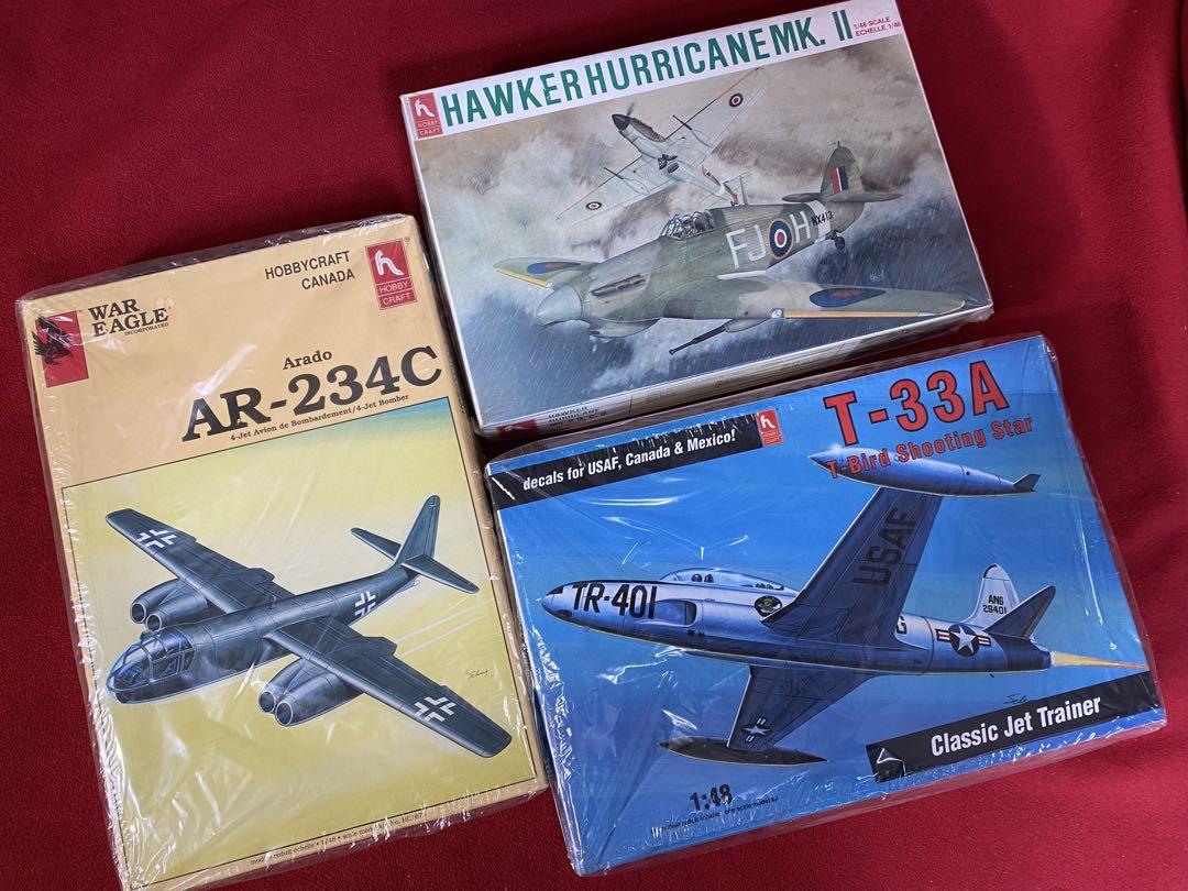 ホビークラフトカナダ 1/48 AR-234C 他　全3個セット