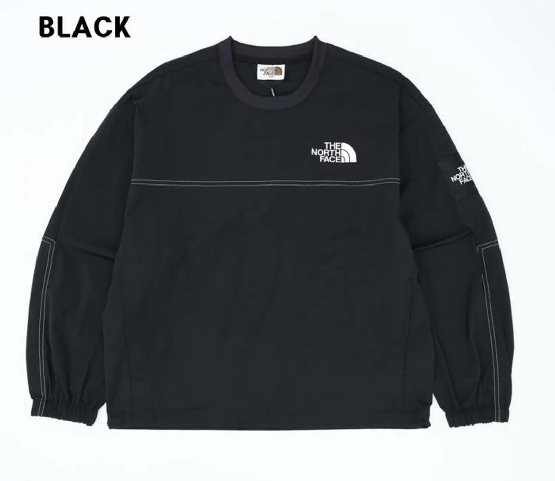 ノースフェイス】クルーネック＊黒 ＊L ＊韓国限定＊新品未使用