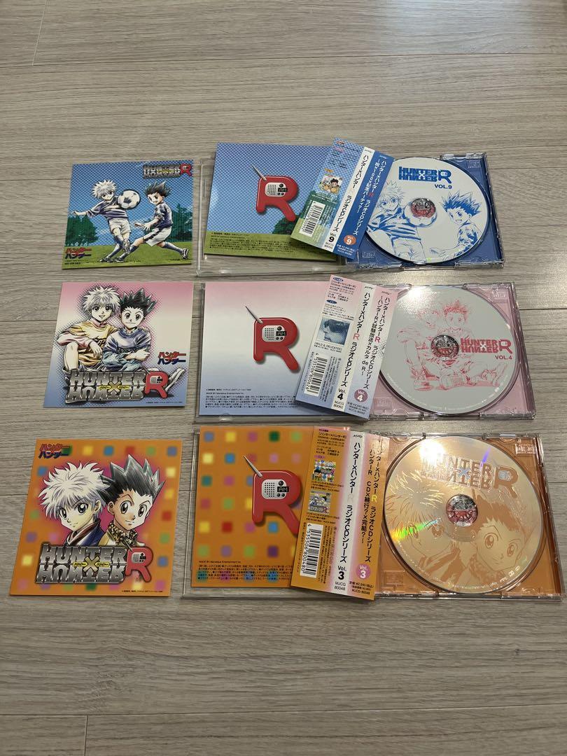 【美品】ハンターハンターR ラジオCD vol.3.4.9