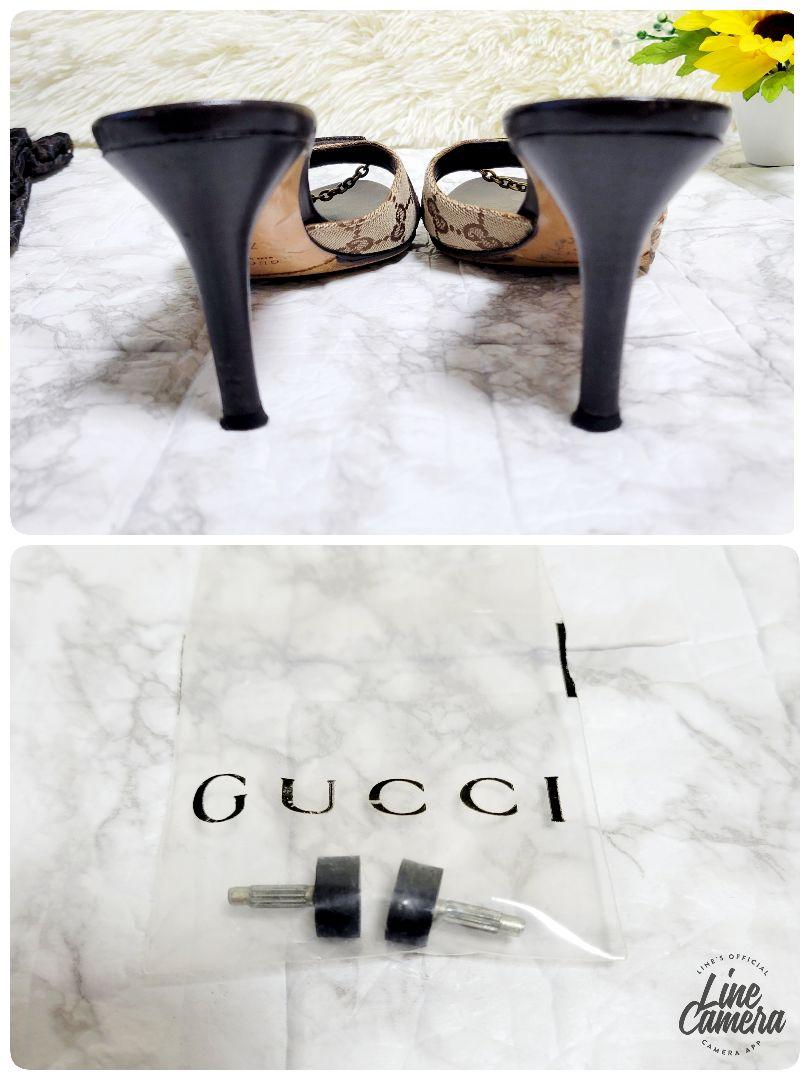 【GUCCI】ホースビットGGキャンバスウェッジミュール 26.5cm GUCCI(グッチ) サンダル・ミュール(レディース) 2ページ