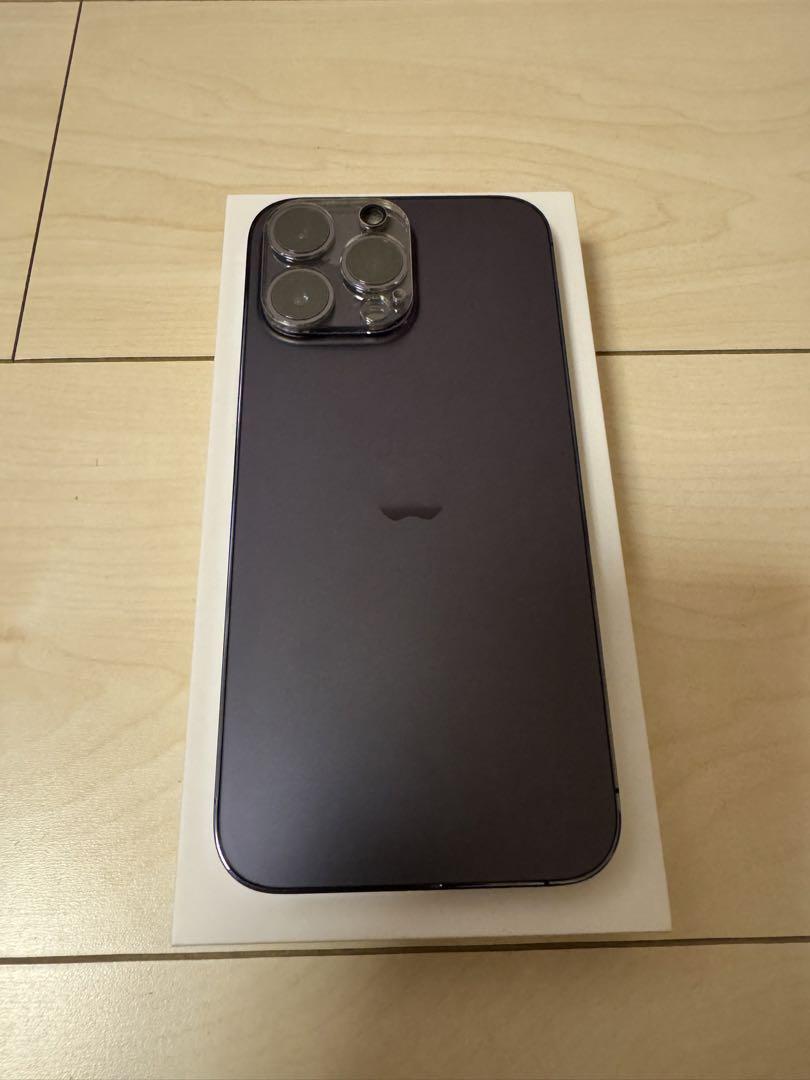 おまけありiPhone 14 Pro Max パープル 256GB simフリー