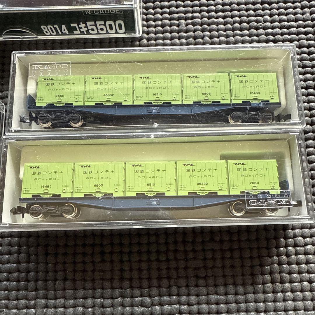 KATO コキフ10000、コキ10000 × 2、コキ5500 - メルカリ
