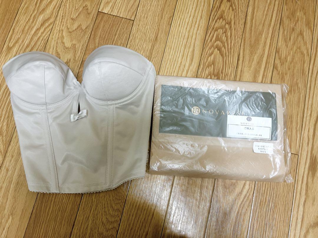ノバレーゼ　ショートビスチェ　B65 ☆値下げ ノバレーゼ ショートビスチェ B65 ブライダルインナー