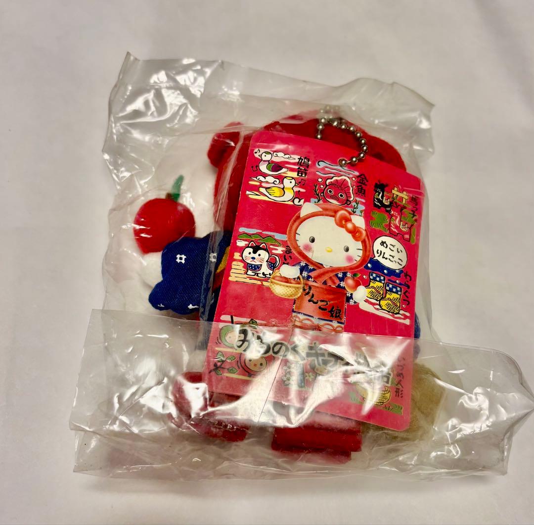 みちのくキティ物語 ご当地キティ 青森 りんご娘 ぬいぐるみ ハロー