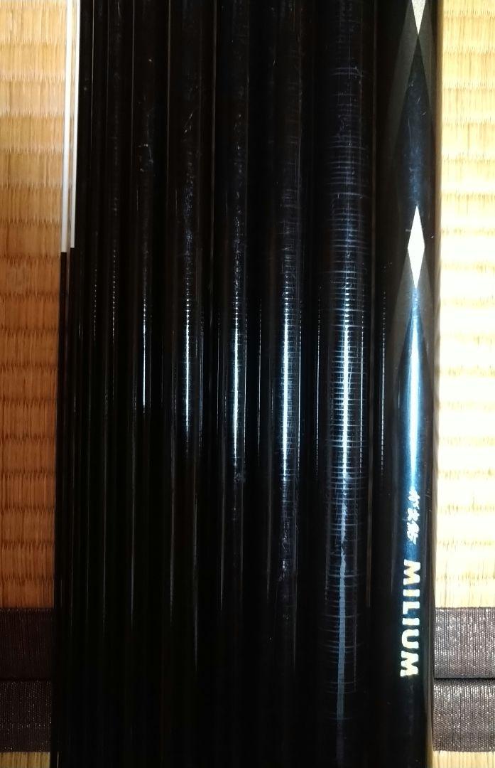 がま鮎 MILIUM 硬中硬95 中古 鮎釣り竿 画像6