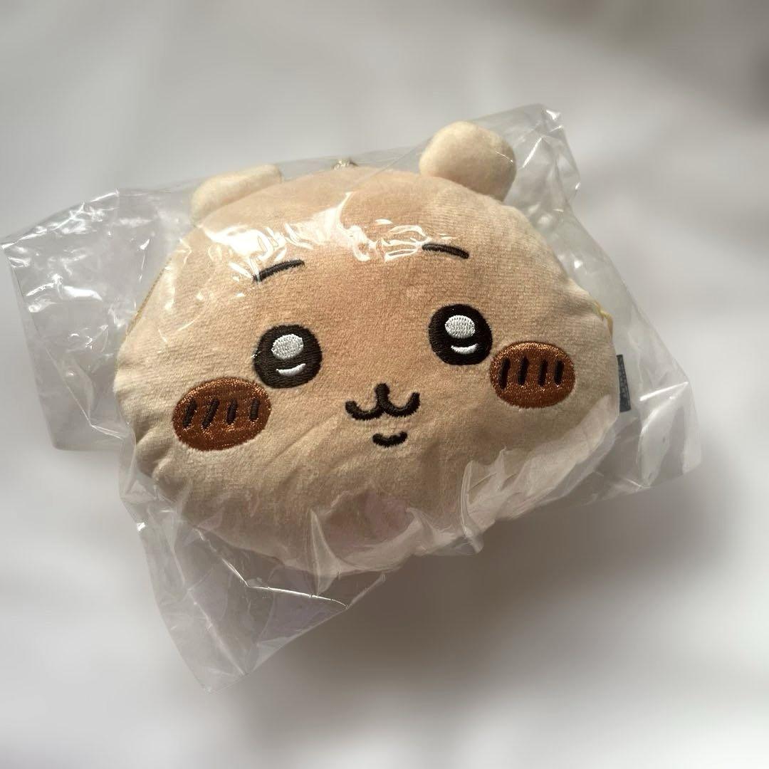 ちいかわベーカリー パンみたいなおかおポーチ ハチワレ うさぎ ちいかわ 3種 ちいかわ ちいかわベーカリー パンみたいなおかおポーチ（うさぎ