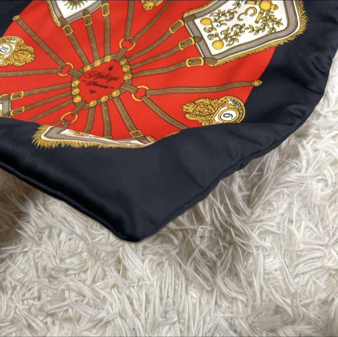 【未使用】TOPKAPI　トプカピ　スカーフ柄　トートバッグ 美品