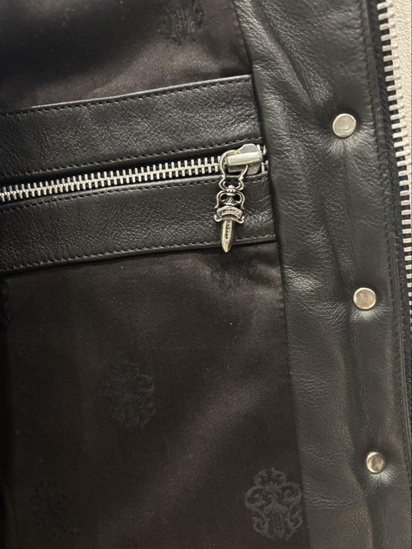 【同梱禁止でお願いします。様　　専用】クロムハーツ　レザーベスト