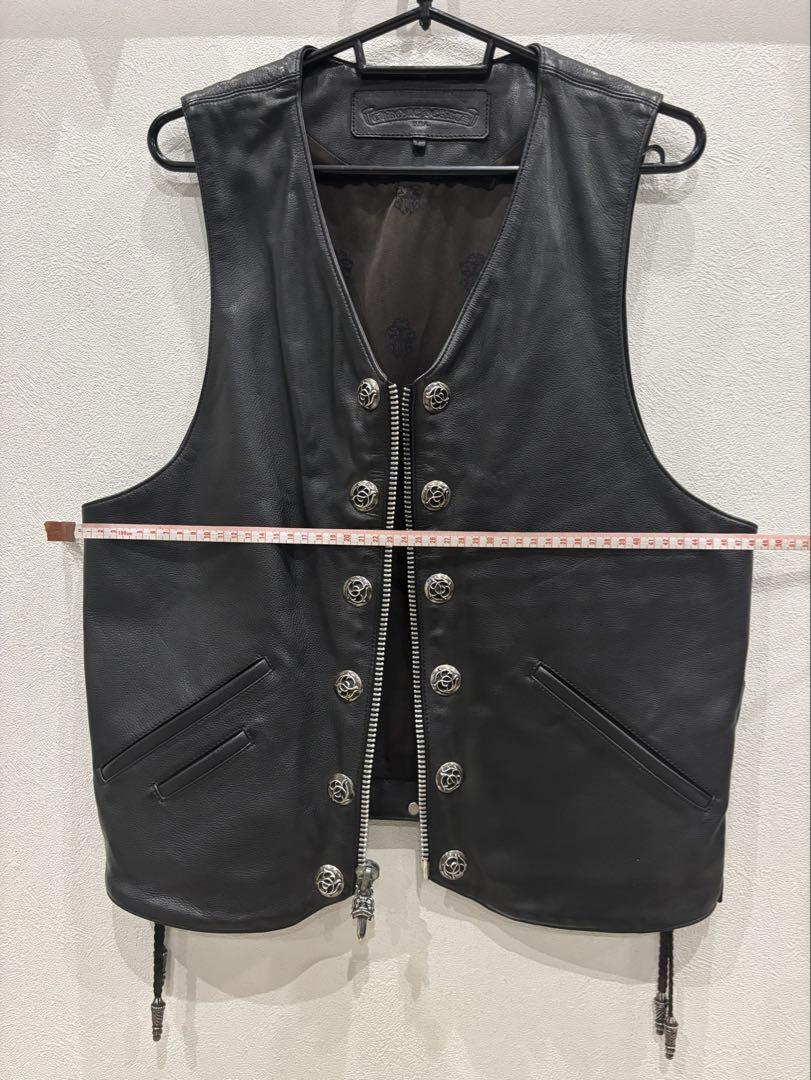 【同梱禁止でお願いします。様　　専用】クロムハーツ　レザーベスト