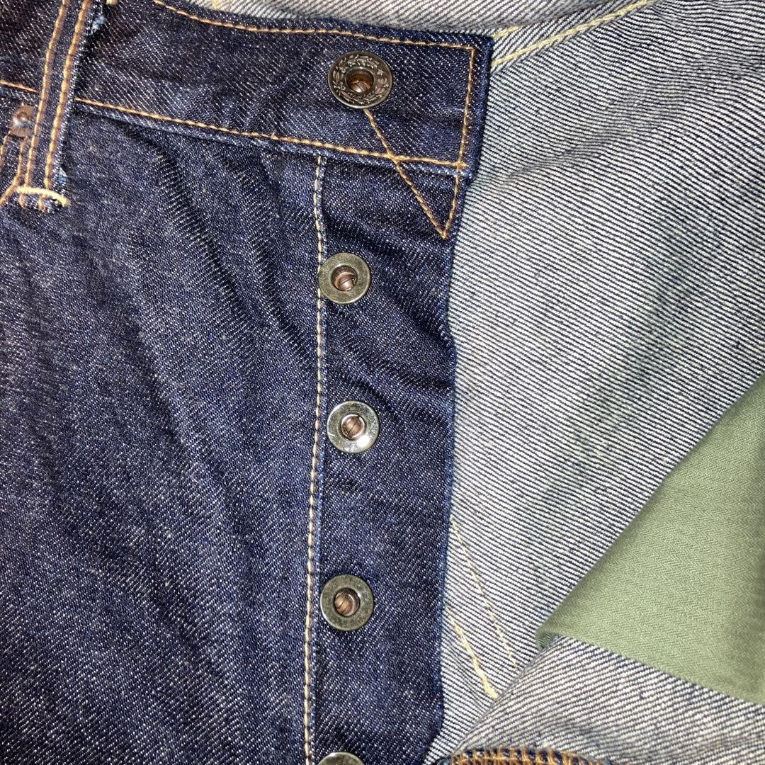 W32 BLUE WAY JEANS 大戦モデル M067 501XX濃紺