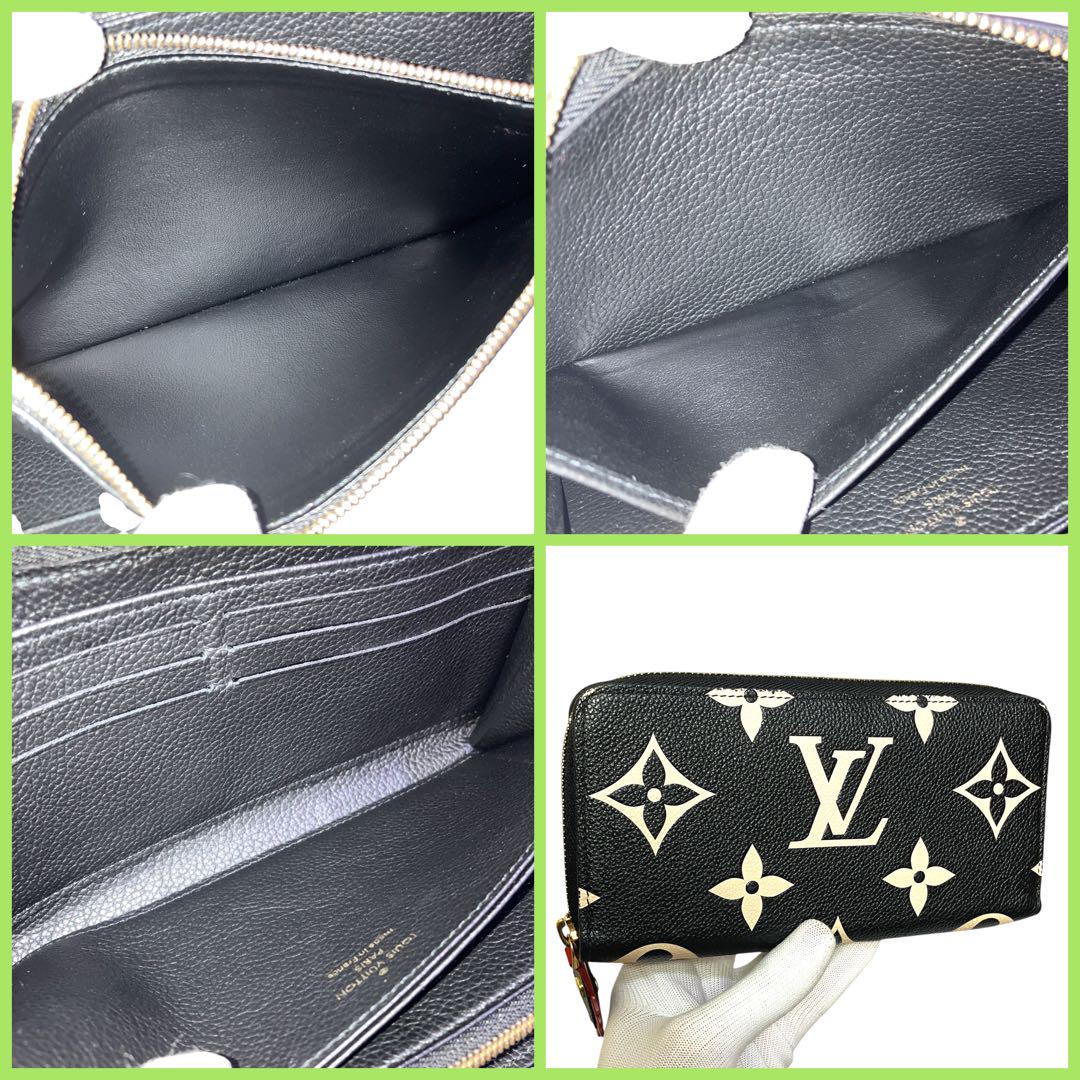 【箱付き】 ルイヴィトン LV クラフティ ジッピーウォレット アンプラント