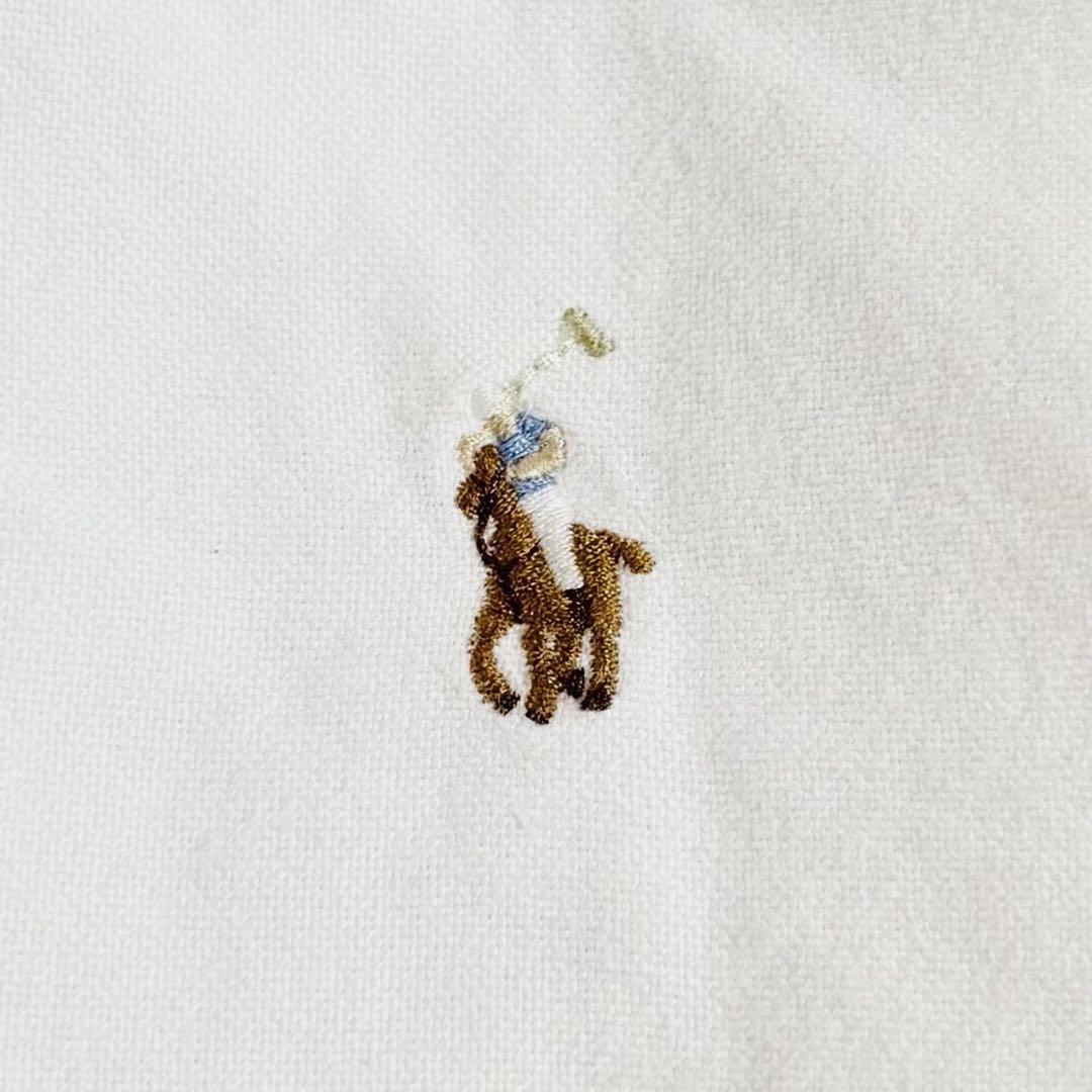 ラルフローレン リネン ボタンダウン 長袖シャツ ポニー刺繍