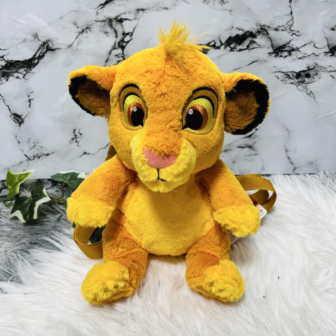ディズニー ライオンキング シンバ ぬいぐるみ リュックサック