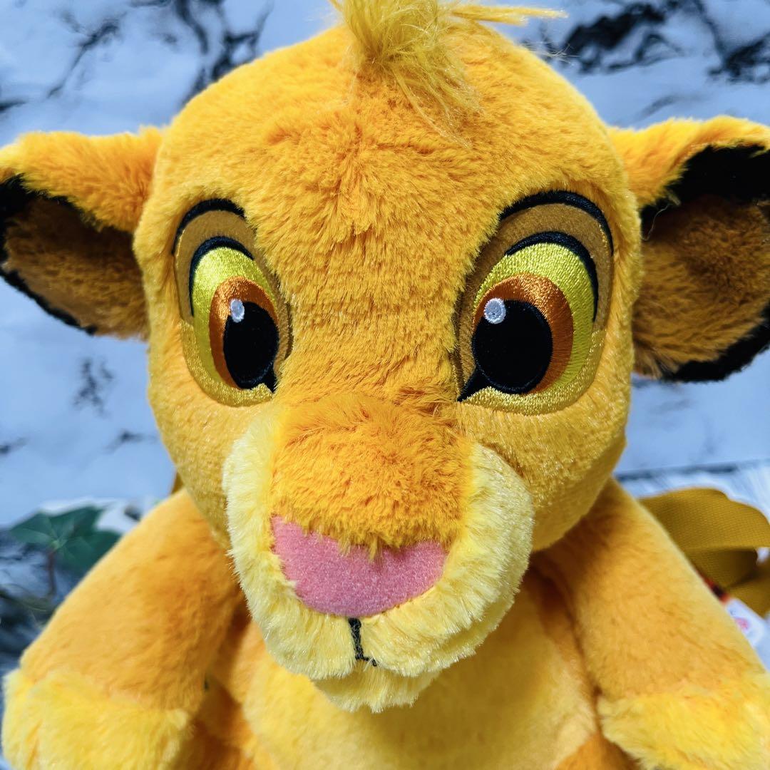 ディズニー ライオンキング シンバ ぬいぐるみ リュックサック