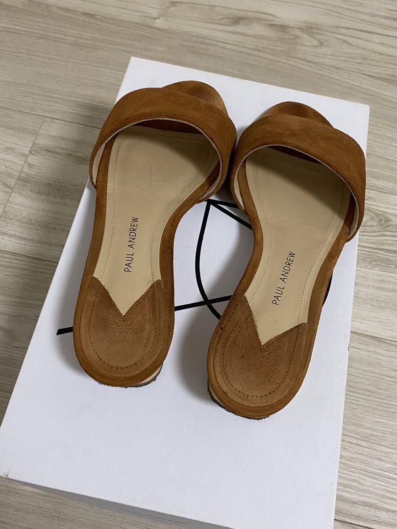 PAUL ANDREW/ポールアンドリュー】ESPA ZIP FLAT ミュール