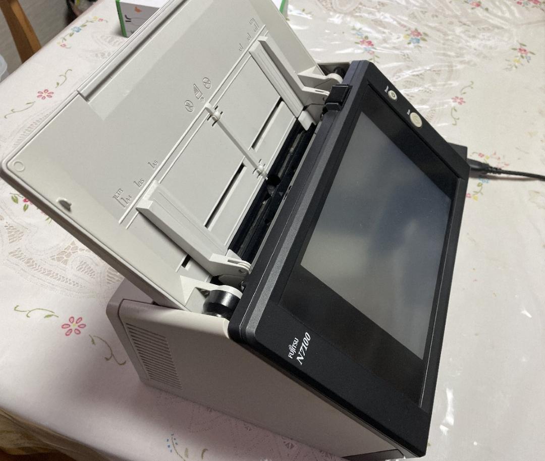 FUJITU FI-N7100 ネットワークドキュメントスキャナー　初期化済み FUJITU FI-N7100 ネットワークドキュメントスキャナー 初期化
