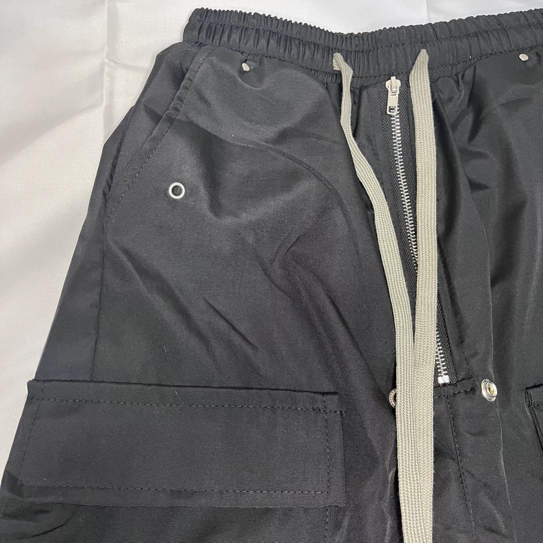 ナイロンワイドカーゴパンツ Mサイズ MijkoやRick好きな方に