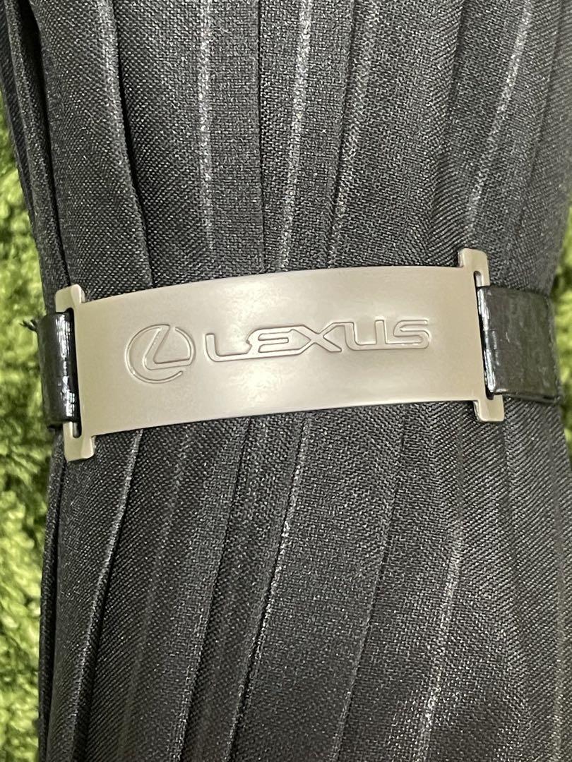 ソクラテス　LEXUS 黒色ストライプ傘