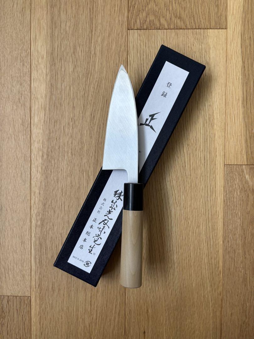 正本 本霞 玉白鋼 出刃 12cm KS2012 - メルカリ 正本 本霞 玉白鋼 出刃 12cm KS2012 - メルカリ