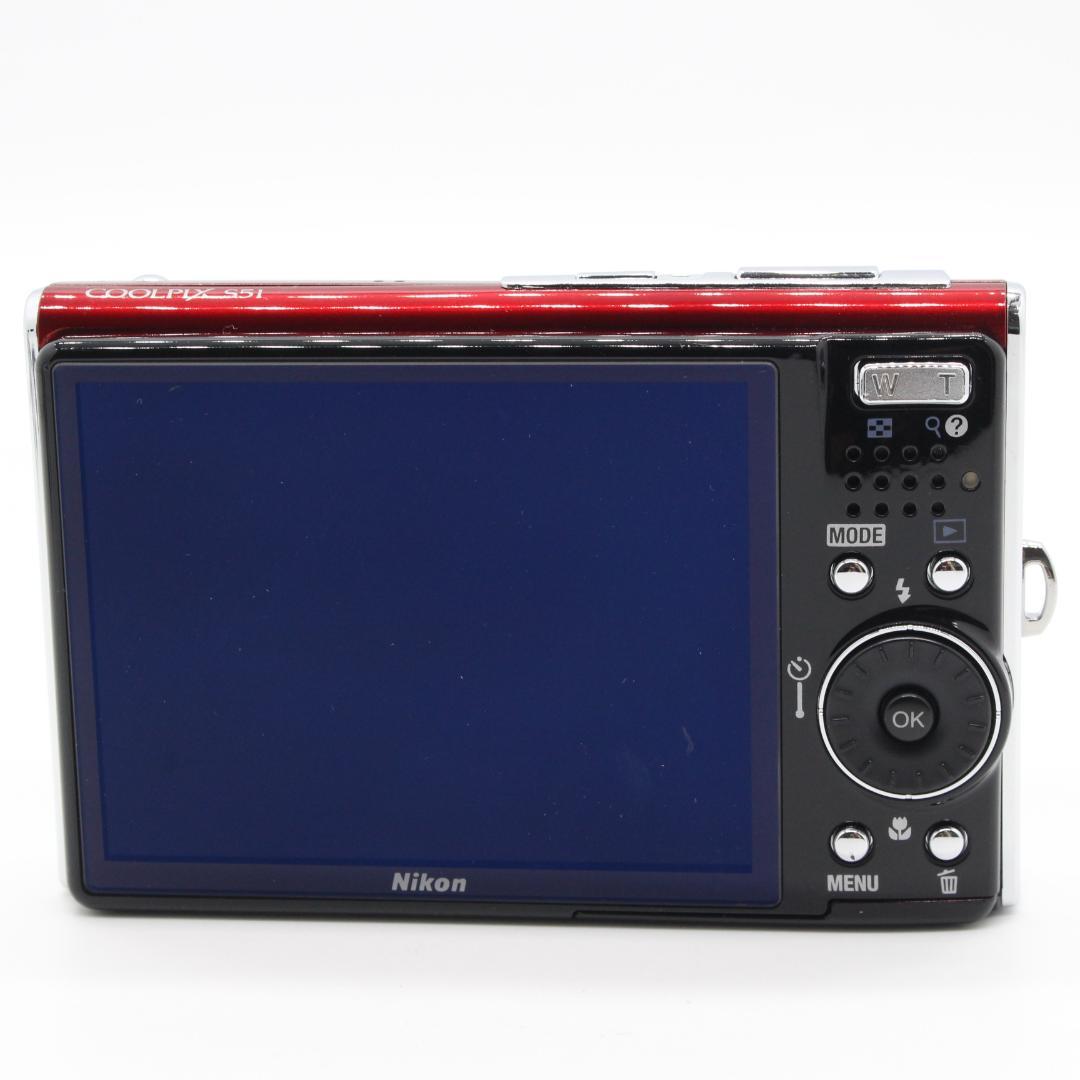 Nikon COOLPIX S51 ワインレッド