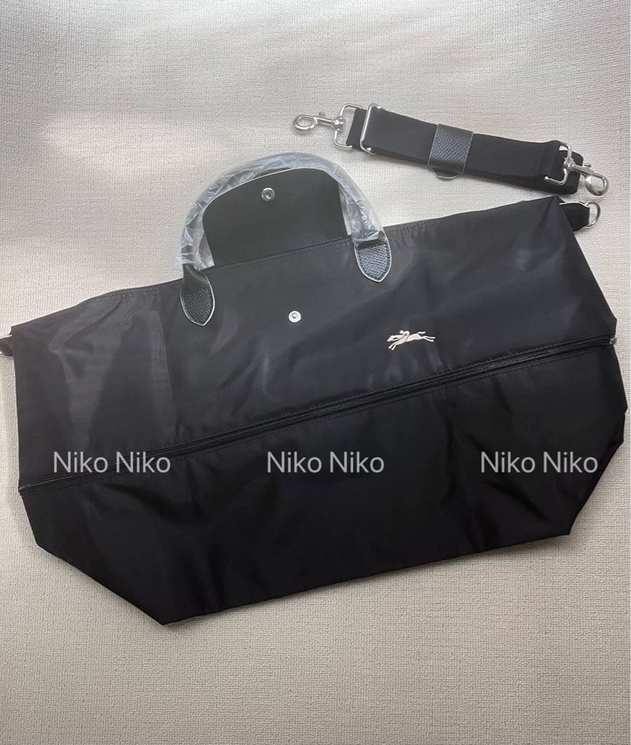 Longchamp ロンシャン 大容量 男女兼用 2wayバッグ ブラック CB