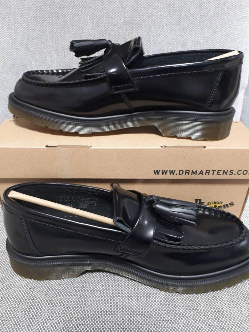 安い大人気 エイドリアン Dr.Martens 23cm UK4 yA3bG-m37263880353 タッセルローファー セール即納