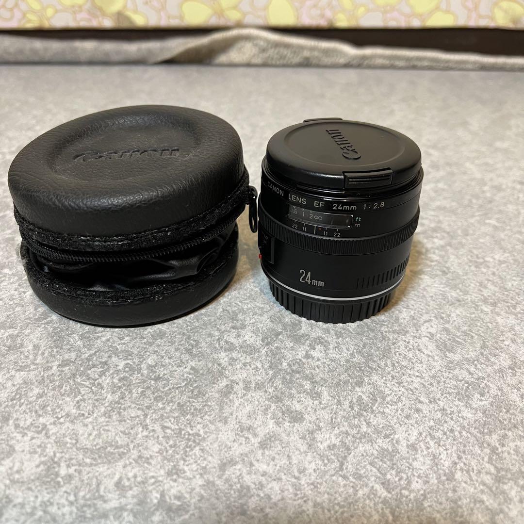 高級素材使用ブランド Canon ef24mm f2.8 単焦点 レンズ(単焦点