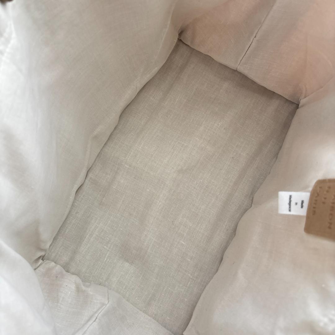 【美品】MAISON N.H PARIS 2wayカゴトートバッグ ラフィア 【美品】MAISON N.H PARIS 2wayカゴトートバッグ ラフィア